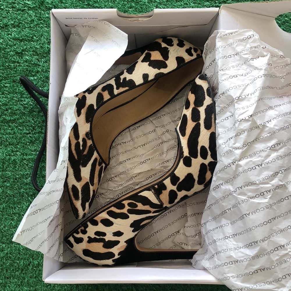 Aldo Frited Cheetah Print Heels - Picture 14 of 16